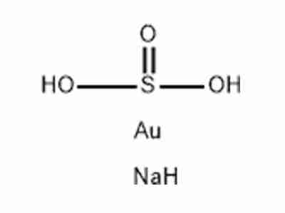 Gold(I) trisodium disulphite CAS 19153-98-1